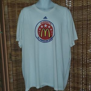Adidas McDonalds All American Basketball Games T-shirt 3XL